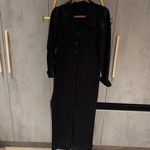 Elegant Black Long Sleeve Women's Top